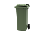 120l gft container (groen) met voorgemonteerd biofilterdeksel (groen)