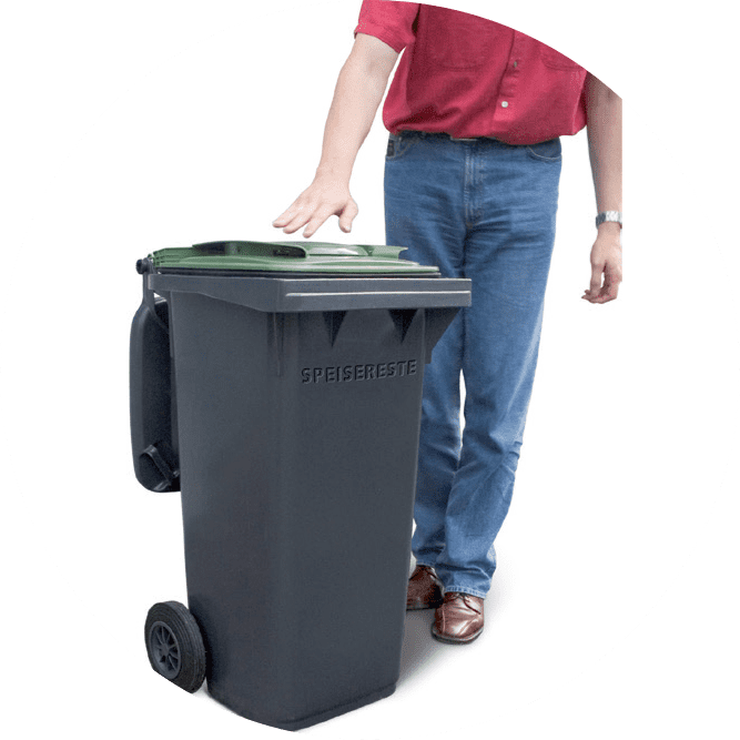 Bio-Filterdeckel schließt